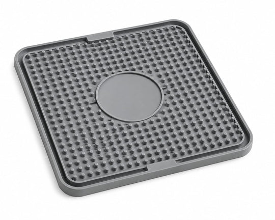 GENORIAL Pet Lick Mat - Slow Feeder Silicone Mat for Anxiety Relief &amp; Bath Time